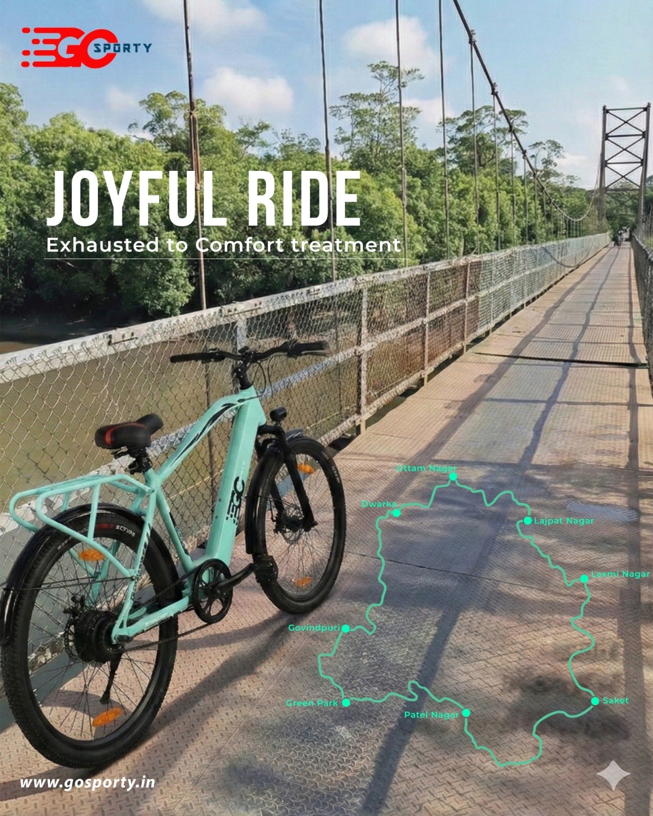 Ride the Future: Why Gosporty Sports E-Cycles Are Redefining the Transportation Ways in India