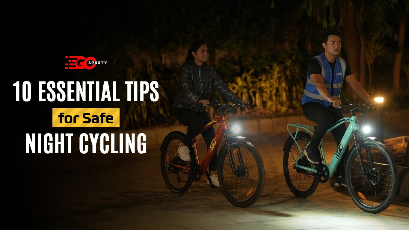 10 Essential Tips for Safe Night Cycling | Gosporty