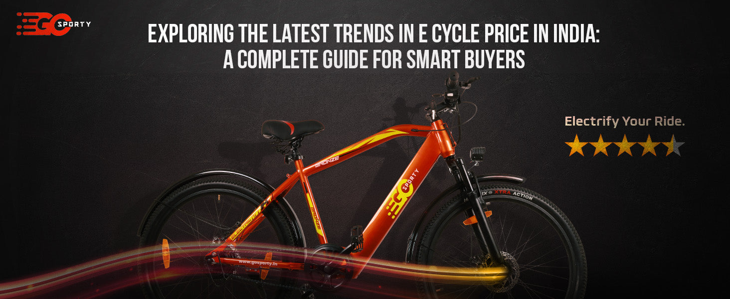 Exploring the Latest Trends in e cycle price in India: A Complete Guide for Smart Buyers